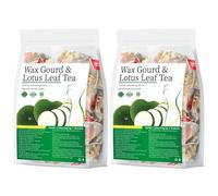 Wax Gourd Detox & Slimming Tea: 8-Herb Natural Blend for Flat Abdomen & Weight Management (30 Bags)(2pcs)