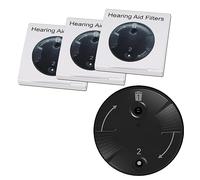 Wax Guards for Phonak Hearing Aid Accessories and Unitron RIC RITE Hearing Aid, Hearing Aid Filters (3 Packs/ 24 Pcs)