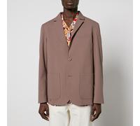 Wax London Fintry Cotton-Blend Seersucker Blazer - EU 44/XL