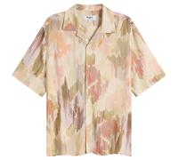 Wax London Men's Didcot Corrigated Floral Vacation Shirt Pastel Multi