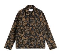 Wax London Men's Iggy Chenille Jacquard Jacket Black/Khaki