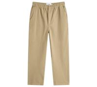Wax London Men's Kurt Twill Trousers Light Khaki