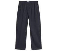 Wax London Men's Kurt Twill Trousers Navy