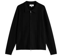 Wax London Men's Lennox Milano Zip Polo Black