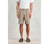 Wax London Mens Natural Linton Chalk Stripe Short