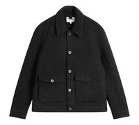 Wax London Men's Newgate Melange Wool Jacket Black