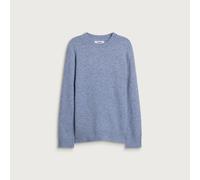 Wax London Men's Wilde Fluffy Wool Jumper Pale Blue XL