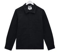 Wax London Rockley Honeycomb Jacquard Overshirt - Navy - X-Large