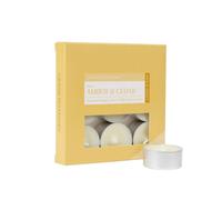 Wax Lyrical Amber & Cedar Small Tea Lights, Pack Of 9