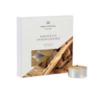 Wax Lyrical Aromatic Sandalwood Pack of 9 Tealights