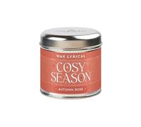 Wax Lyrical Autumn Rose Candle Tin | Rich Floral Fragrance | Romantic Rose Oud Scent | Up to 35 Hours