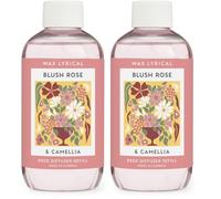 Wax Lyrical Blush Rose & Camellia Diffuser Refill 200ml (Pack of 2)