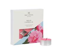 Wax Lyrical Bold Camellia Tealights, Pink