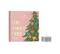 Wax Lyrical, Box of 9 Scented Tealights, Oh Xmas Tree