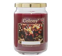Colony Mulled Wine Large Jar, Up to 100hrs, Burgundy
