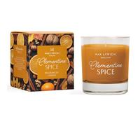 Wax Lyrical Clementine Spice Candle, 30cl, Up to 42 Hour Burn Time | Zesty Citrus, Clove, Nutmeg and Pink Peppercorn Scents, Vanilla and Amber Base, For Living Rooms and Home Offices