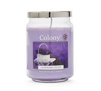 Wax Lyrical Colony Large Jar Candle - Lavender Fields, 100 Hour Burn Time