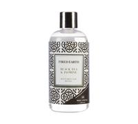 Wax Lyrical Fired Earth Black Tea & Jasmine Reed Diffuser Refill - 200ml | Sophisticated Fragrance with Jasmine, Black Tea, & Spices | Made in England