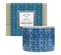 Wax Lyrical Fired Earth Fragranced 2 Wick Ceramic Candle Jar Assam & White Cedar