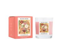 Wax Lyrical Flower Market Blush Rose & Camellia Boxed Candle - 30cl | Up to 42 Hours Burn Time | Elegant Floral Fragrance