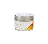 Wax Lyrical Fragranced Candle Tin Mediterranean Orange, Burn Time Approx 20 Hours