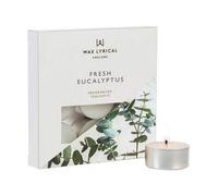 Wax Lyrical Fresh Eucalyptus Pack Of 9 Tealights