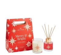 Wax Lyrical - Gifts & Sets Merry & Bright Votive & Diffuser Set for Men and Women