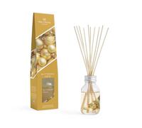 Wax Lyrical Glittering Gold Reed Diffuser 100ml | Opulent & Enchanting | Luxurious Festive Fragrance
