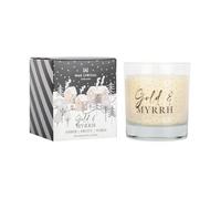 Wax Lyrical Gold & Myrrh Candle | Sensual Amber Gourmand Scent | Luxurious & Festive | Up to 42 Hours