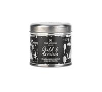 Wax Lyrical Gold & Myrrh Candle Tin | Rich Amber Fragrance | Up to 35 Hours Burn time