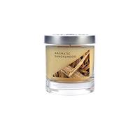Wax Lyrical Jar Candle - Aromatic Sandalwood, Up to 50 Hour Burn Time | Cardamom, Sandalwood, Tonka and Vanilla Scents, Single Wick with Warm Woody Aroma, For Living Rooms and Home Offices