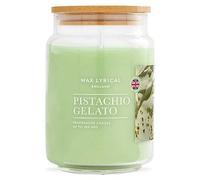 Wax Lyrical Pistashio Gelato Large Jar Candle, Up to 100 Hour Burn Time