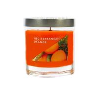 WAX LYRICAL Medium Wax Fill Candle Mediterranean Orange. Burn Time Approx 50 Hours Jar, Silver