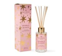 Wax Lyrical Reed Diffuser Home Fragrance - Sparkle Season, 100ml | Peach and Ripe Pear Scents, Frosted Fruit Scents, Soft Vanilla and Musk, For Living Rooms and Home Offices