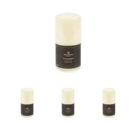 Wax Lyrical Unscented Pillar Candle 7X15CM Ivory (Pack of 4)