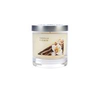 Wax Lyrical Vanilla Flower Candle, Up to 50hrs, Wax, Ivory, Medium Jar