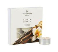 Wax Lyrical Vanilla Flower Pack Of 9 Tealights
