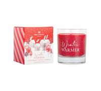 Wax Lyrical Winter Warmer Candle | Spiced Cinnamon Scent| Warming & Spicy | Up to 42 Hours, Red