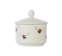 WAX LYRICAL Wrendale Hedgerow Ceramic fragranced Candle, Up to 32 Hours Burn time,White
