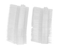 Wax Melt Containers, Wax Melt Molds 100 Packs Clear Empty Empty Plastic Tray Wax Melt Clamshells Candle Making Molds for DIY Chocolates Wax Melt Wickless Candles Making (Five
