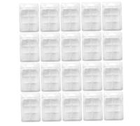 Wax Melt Molds Silicone Wax Moulds Plastic Clamshell Mould Soap Wax Melts Boxes for DIY Art Crafts 20PCS Square Shape Plastic Clamshell Mould Silicone Wax Moulds Chocolate Mould Soap Wax Melts Boxes