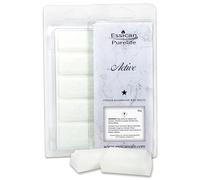 Wax Melt Snap Bar, Wax Melt Strong Scented, 50+ Fragrance Scents - Home Fragrance Wax Melt Scented for Wax Melt Burner, Candle Warmer, Scentsy Wax Melt Bars, Vegan, Eco Friendly Gift (Active) 50g