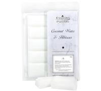 Wax MELT Snap Bar, Wax Melts Strong Scented, 50+ Fragrance Scents - Home Fragrance, Wax Melts Scented for Wax Melt Burner & Candle Warmer, Vegan Wax for Wax Melts - Coconut Water & Hibiscus 50g
