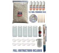 Wax Melt Starter kit - Laundry Fragrance scents, Kit3 - A Great kit to Introduce You to The Art of Making Your own Highly Scented, Luxurious Wax Melts from Home
