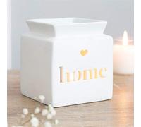 Wax Melt, Wax Melt Burners, Home Oil Burner, Essential Oil Diffuser, Wax Burner, Aromatherapy Diffuser, Oil Burner, Wax Warmer, Bedroom Décor, Home Décor Accessories (White)