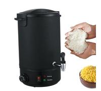 Wax Melter Making Melting Candle Vessels Pot Large Wax Pot Making with Quick Pour Spout Temperature Control for Business Or Home(8L)