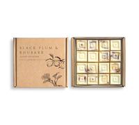 Wax Melts Gift Set - 16 Pack, Soy, Various Scents Black Plum & Rhubarb - Perfect for Gifts (Black Plum & Rhubarb)