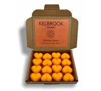 Wax Melts - Pumpkin Spice | 16 Pack | Strong Scented | Made in The UK | Plastic Free | Vegan Pumpkin Spice