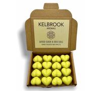 Wax Melts - Wood Sage and Sea Salt | 16 Pack | Strong Scented | Made in The UK | Plastic Free | Vegan