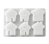 Wax Molds for Candle Making DIY Nonstick Funny House Craft Supplies | Resin Casting Candle Silicone Molds for Resin Epoxy Plaster Clay Soap Home Decor DIY Crafts Party Birthday Christmas A